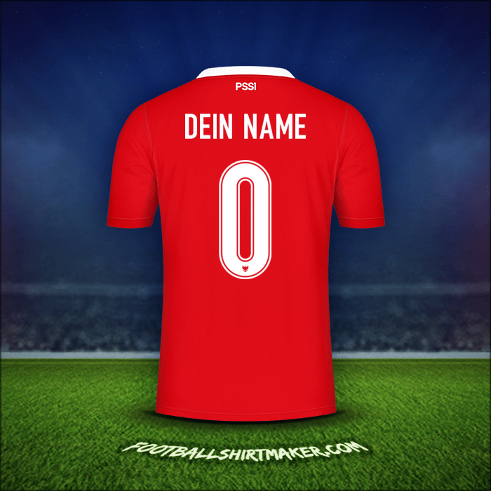Trikot Indonesien 2020/21 -  dein name - 0