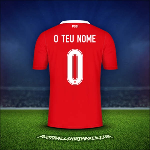 Camisola Indonésia 2020/21 -  o teu nome - 0