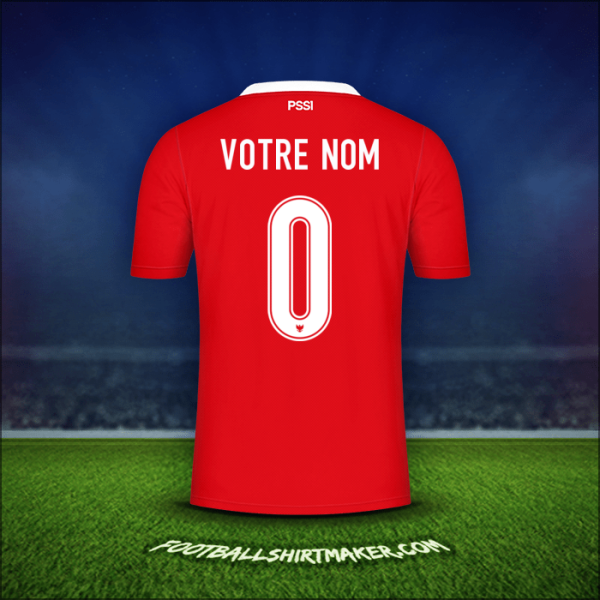 Maillot Indonésie 2020/21 -  votre nom - 0