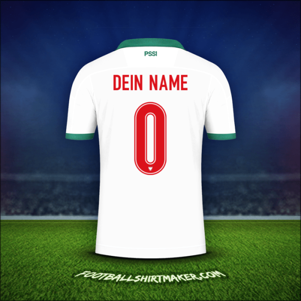 Trikot Indonesien 2020/21 Auswärts -  dein name - 0