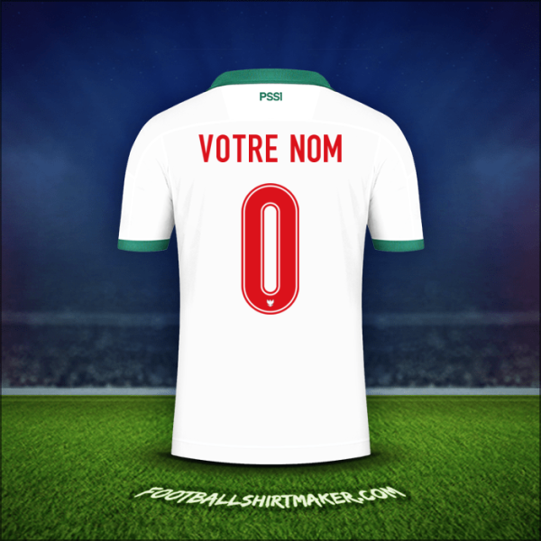 Maillot Indonésie 2020/21 Extérieur -  votre nom - 0