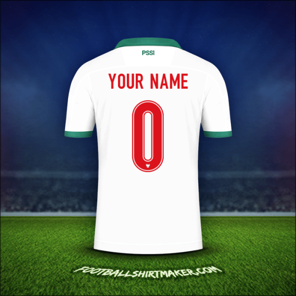 Shirt Indonesia 2020/21 Away -  your name - 0