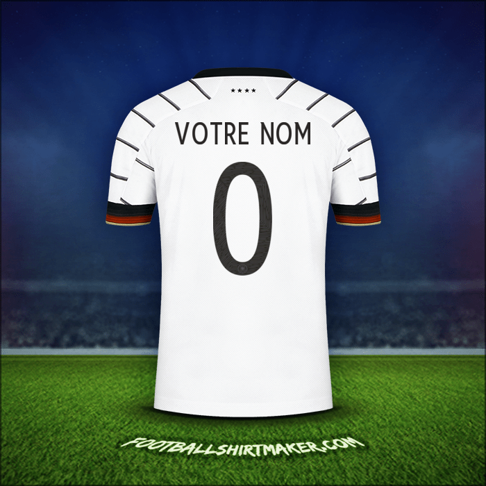 Maillot Allemagne 2020/2021 -  votre nom - 0