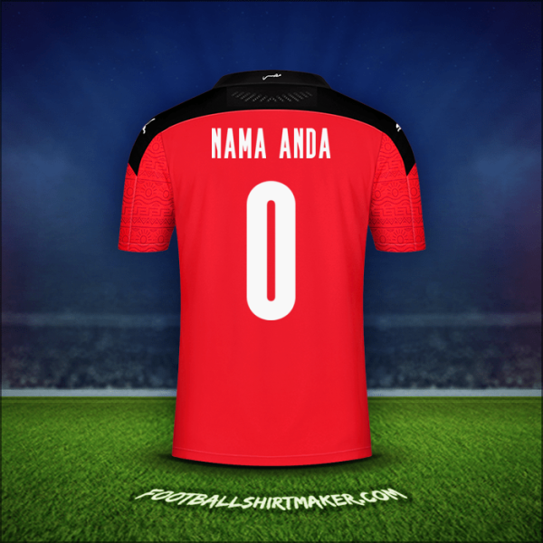 Jersey Mesir 2020/2021 -  nama anda - 0