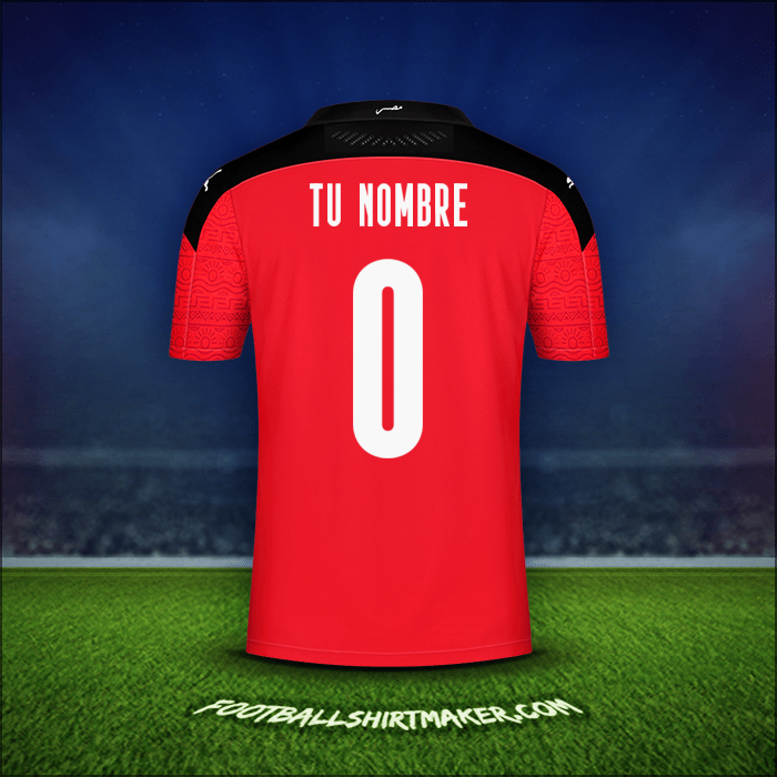 Jersey Egipto 2020/2021 -  tu nombre - 0