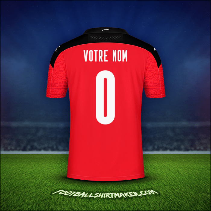 Maillot Égypte 2020/2021 -  votre nom - 0