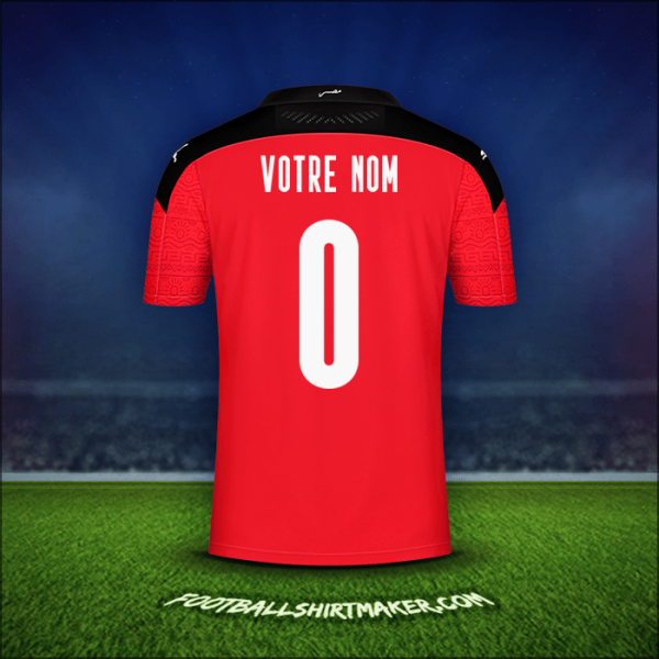 Maillot Égypte 2020/2021 -  votre nom - 0