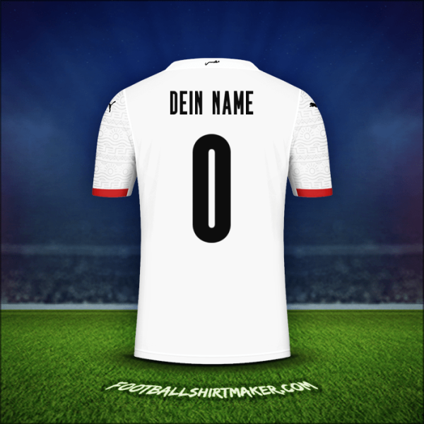 Trikot Ägypten 2020/2021 Auswärts -  dein name - 0