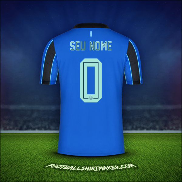Camisa AFC Ajax 2021/2022 Alternativa -  seu nome - 0