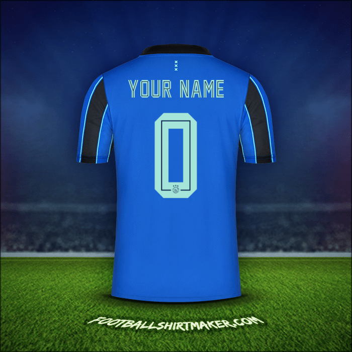 Shirt AFC Ajax 2021/2022 Away -  your name - 0