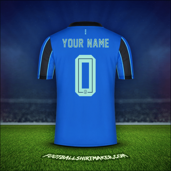Shirt AFC Ajax 2021/2022 Away -  your name - 0