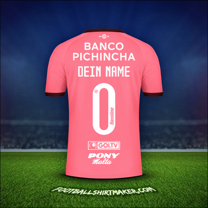 Trikot Barcelona SC 2021 Auswärts -  dein name - 0
