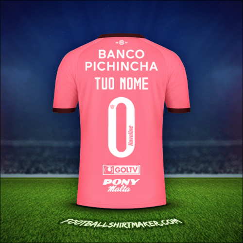 Maglia Barcelona SC 2021 Seconda -  tuo nome - 0