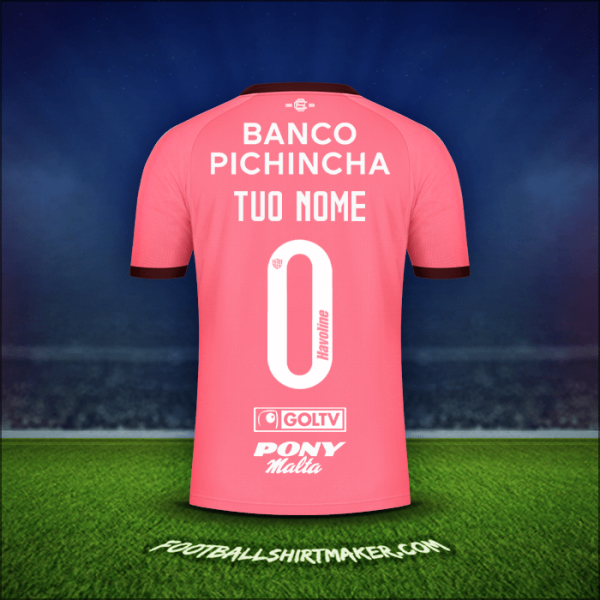Maglia Barcelona SC 2021 Seconda -  tuo nome - 0