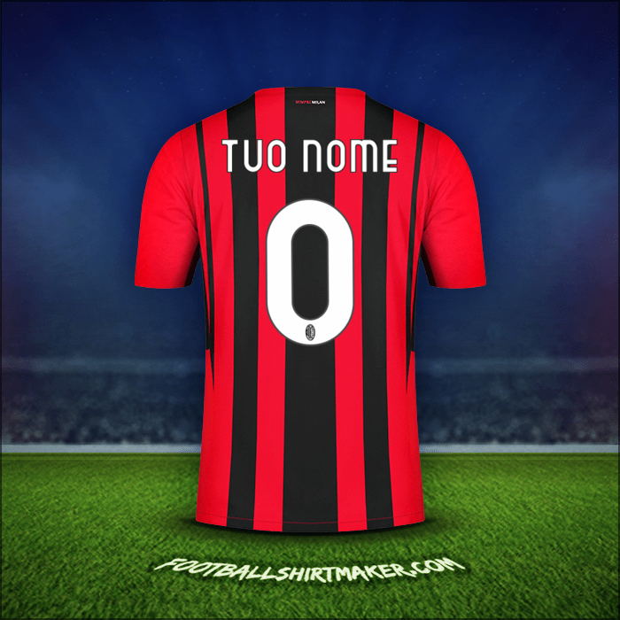Maglia AC Milan 2021/2022 -  tuo nome - 0