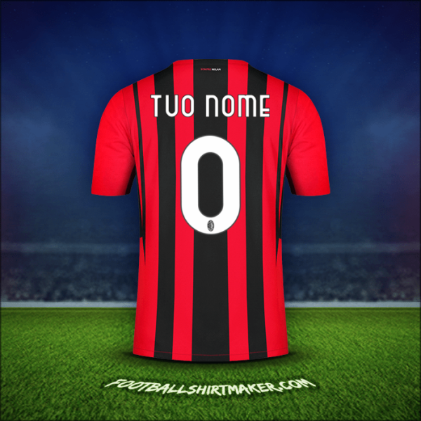 Maglia AC Milan 2021/2022 -  tuo nome - 0