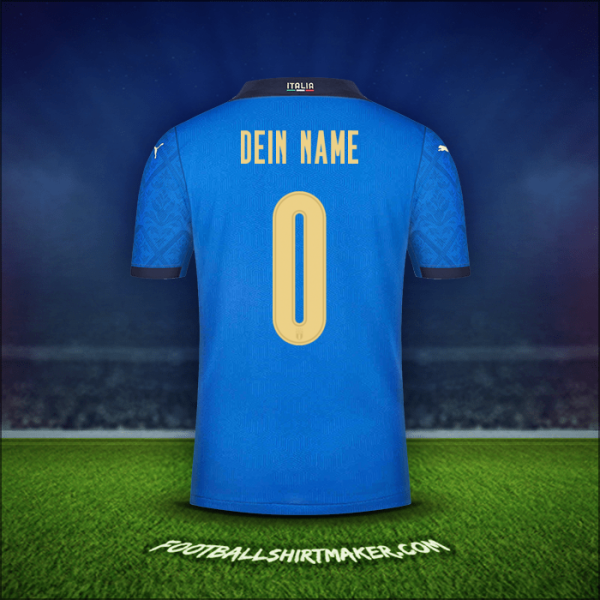 Trikot Italien 2020/2021 -  dein name - 0