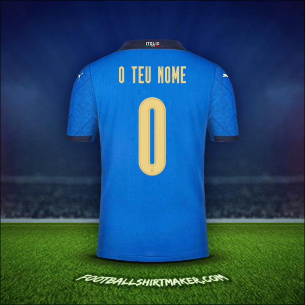 Camisola Itália 2020/2021 -  o teu nome - 0