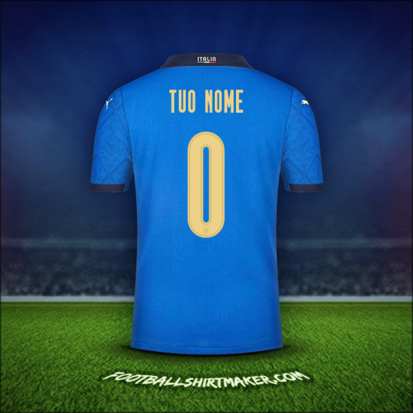 Maglia Italia 2020/2021 -  tuo nome - 0
