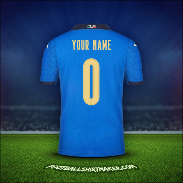 Jersey Italy 2020/2021 -  your name - 0