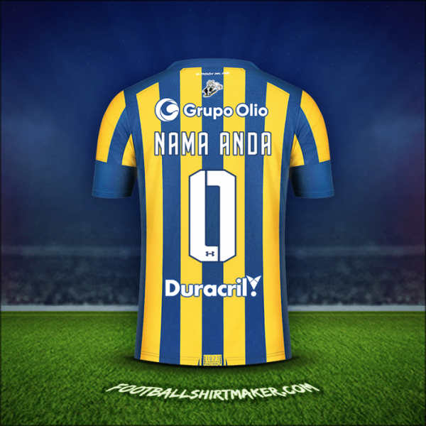 Jersey Rosario Central 2021 -  nama anda - 0