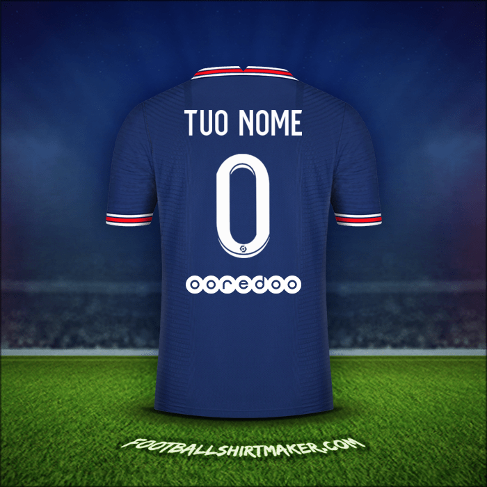 Maglia Paris Saint Germain 2021/2022 -  tuo nome - 0