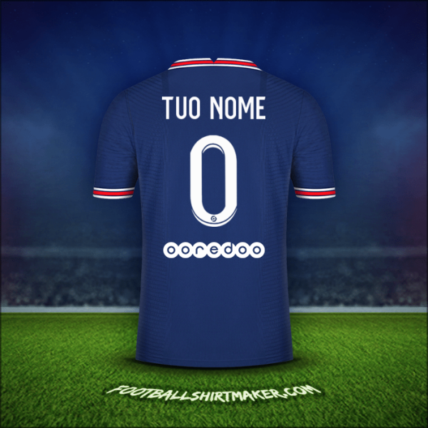 Maglia Paris Saint Germain 2021/2022 -  tuo nome - 0