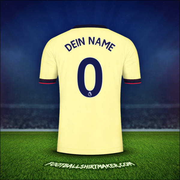 Trikot Arsenal 2021/2022 Auswärts -  dein name - 0