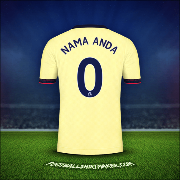 Jersey Arsenal 2021/2022 Alternatif -  nama anda - 0