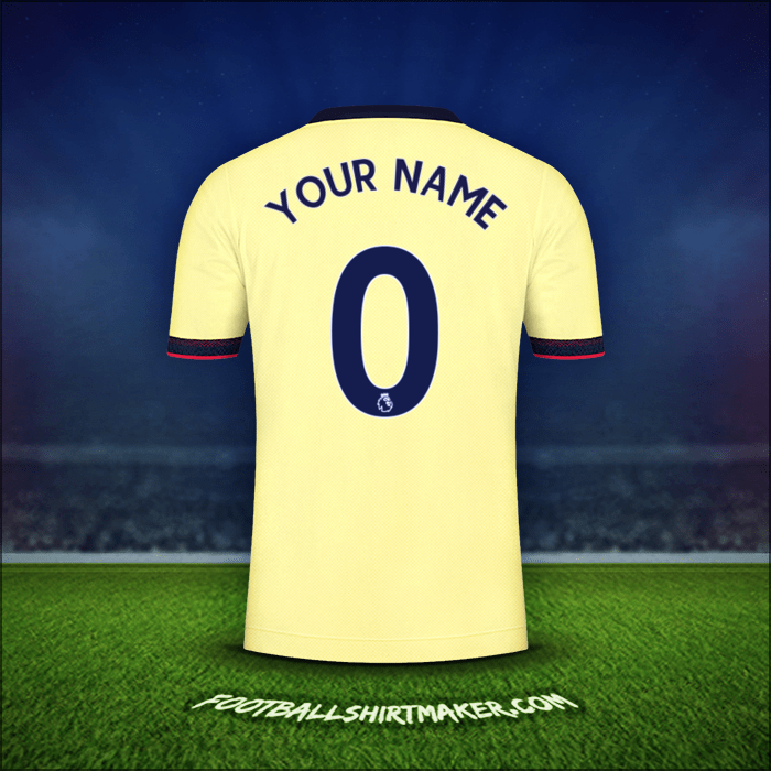 Shirt Arsenal 2021/2022 Away -  your name - 0
