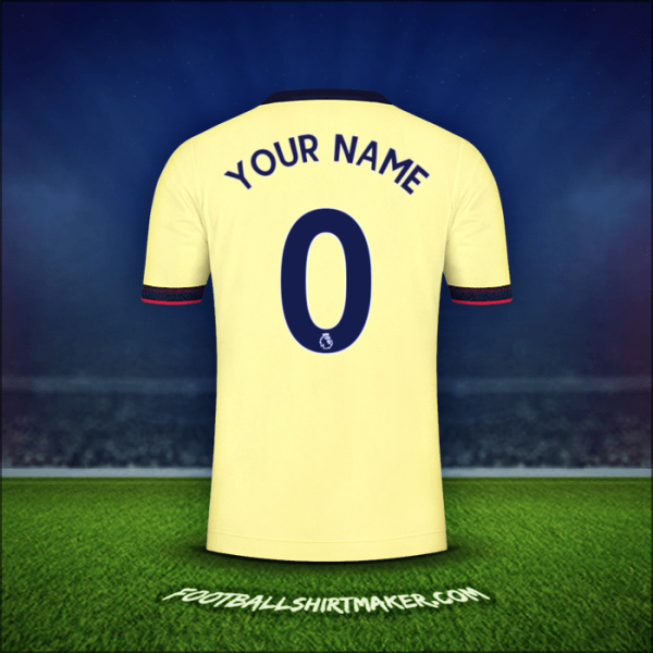 Jersey Arsenal 2021/2022 Away -  your name - 0