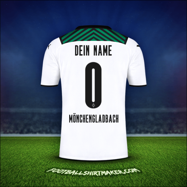 Trikot Borussia Monchengladbach 2021/2022 -  dein name - 0