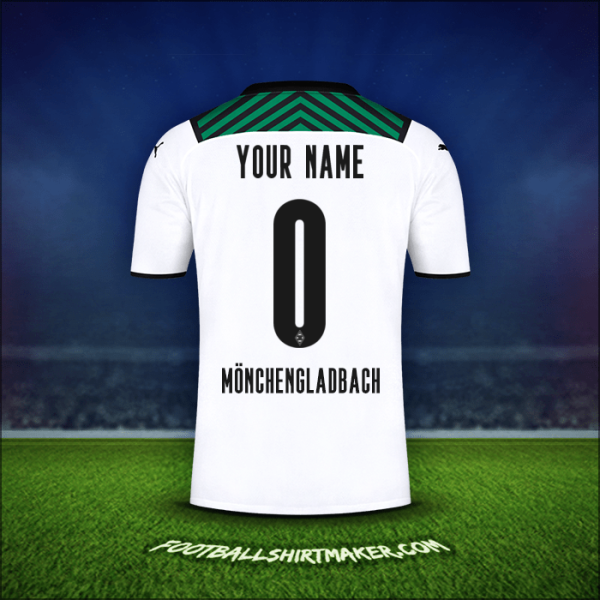 Jersey Borussia Monchengladbach 2021/2022 -  your name - 0