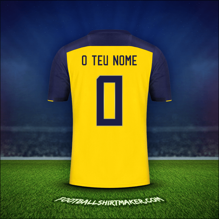 Camisola Equador 2020/22 -  o teu nome - 0