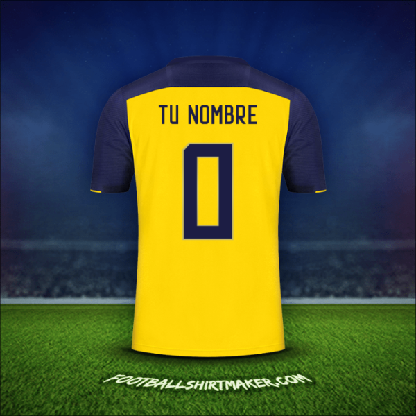 Camiseta Ecuador 2020/22 -  tu nombre - 0