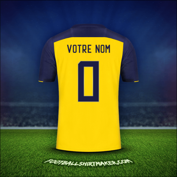 Maillot Équateur 2020/22 -  votre nom - 0
