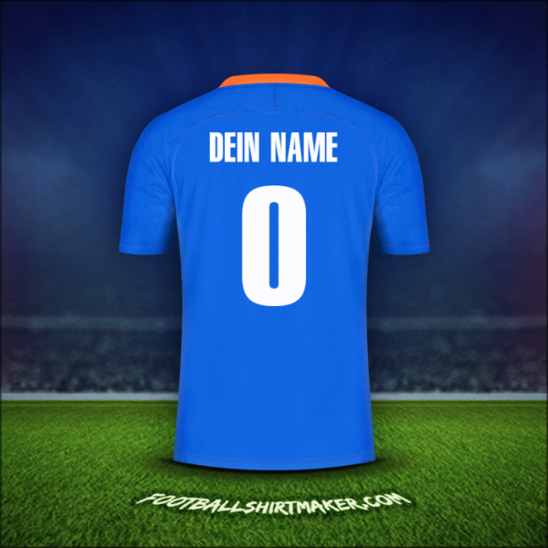 Trikot Indien 2021 -  dein name - 0