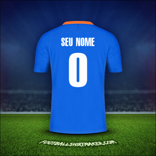 Camisa Índia 2021 -  seu nome - 0