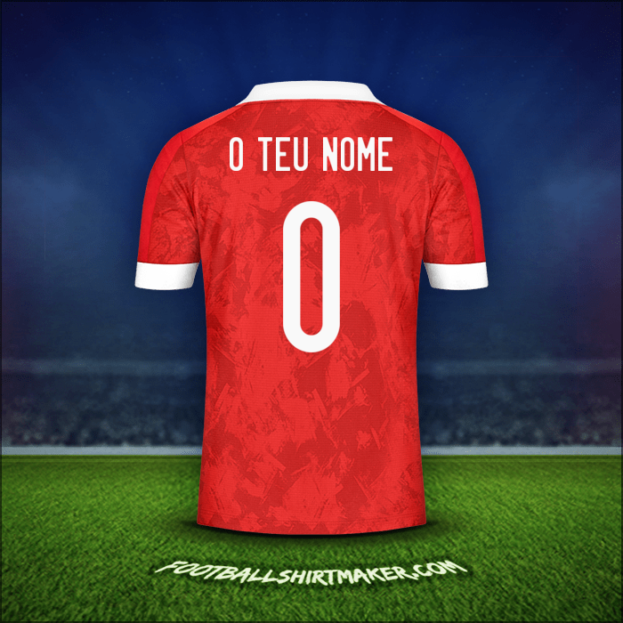 Camisola Rússia 2020/2021 -  o teu nome - 0