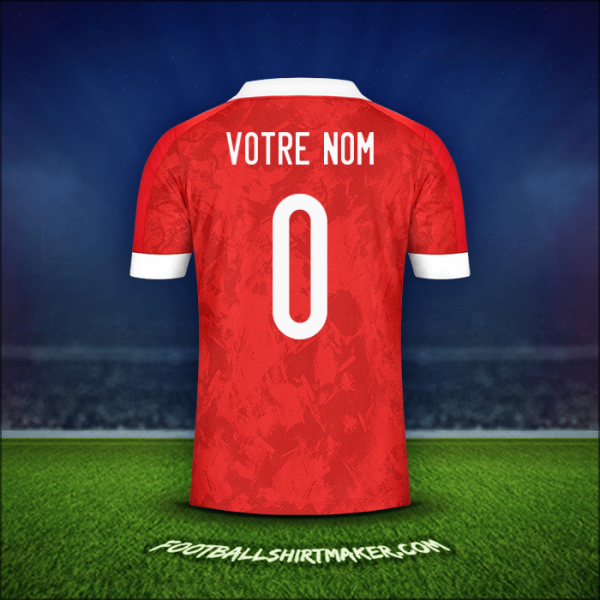 Maillot Russie 2020/2021 -  votre nom - 0