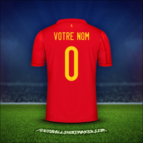 Maillot Espagne 2020/2021 -  votre nom - 0