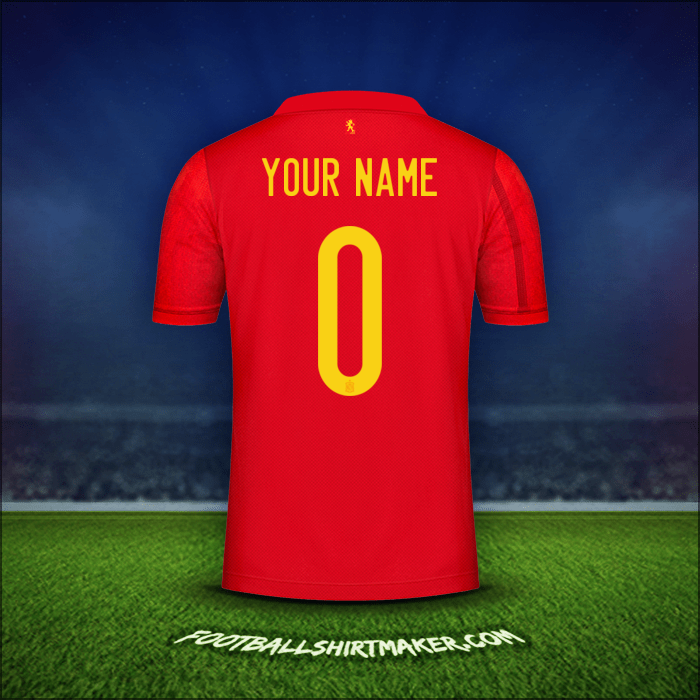 Jersey Spain 2020/2021 -  your name - 0