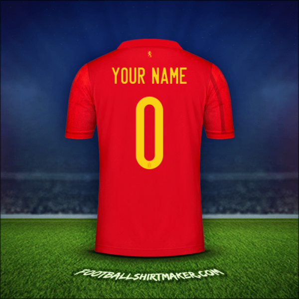 Jersey Spain 2020/2021 -  your name - 0