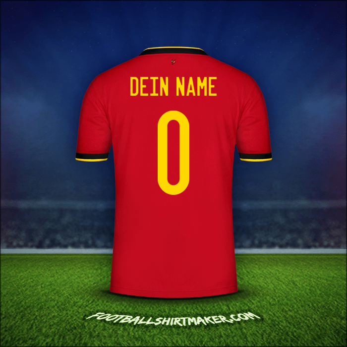 Trikot Belgien 2020/2021 -  dein name - 0