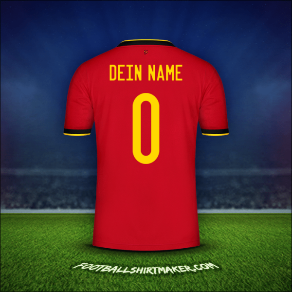 Trikot Belgien 2020/2021 -  dein name - 0