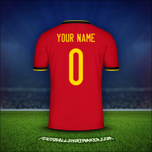 Jersey Belgium 2020/2021 -  your name - 0