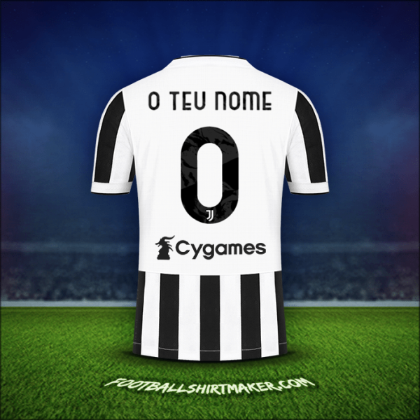 Camisola Juventus FC 2021/2022 -  o teu nome - 0