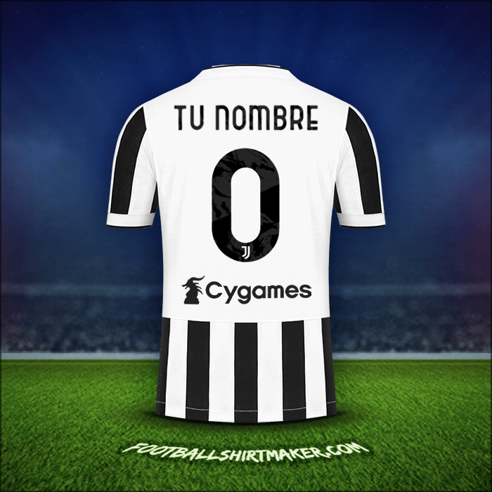 Camiseta Juventus FC 2021/2022 -  tu nombre - 0