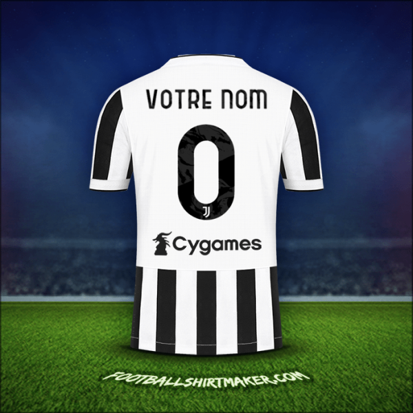Maillot Juventus FC 2021/2022 -  votre nom - 0