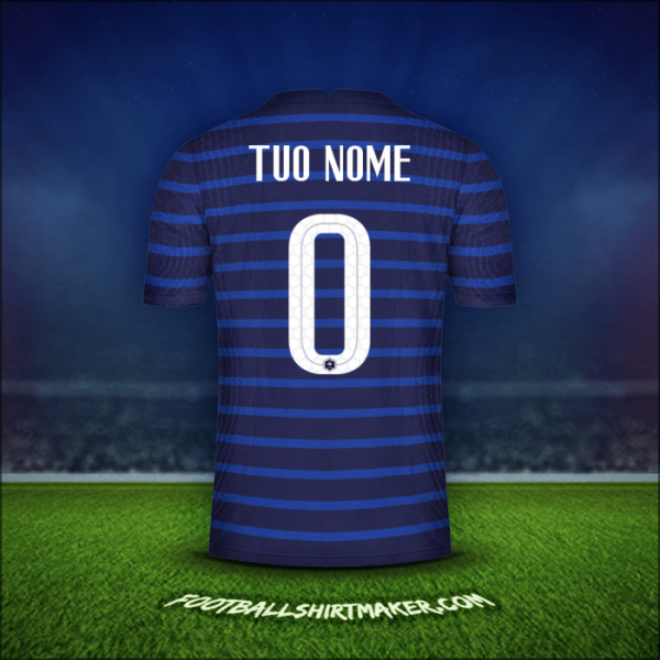 Maglia Francia 2020/2021 -  tuo nome - 0